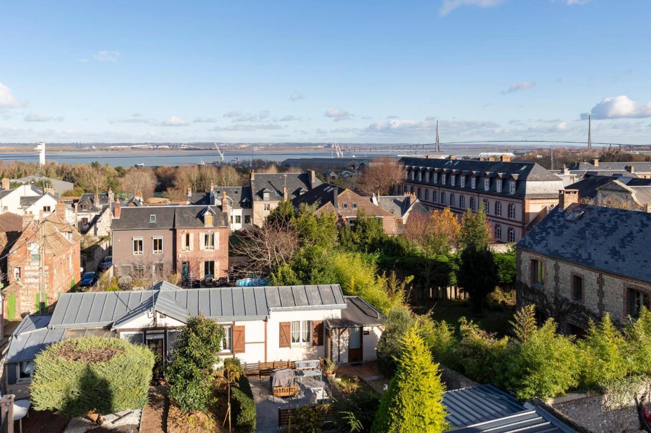 La-Haut - 3 Panorama Of The Estuary - City Center Honfleur Zewnętrze zdjęcie